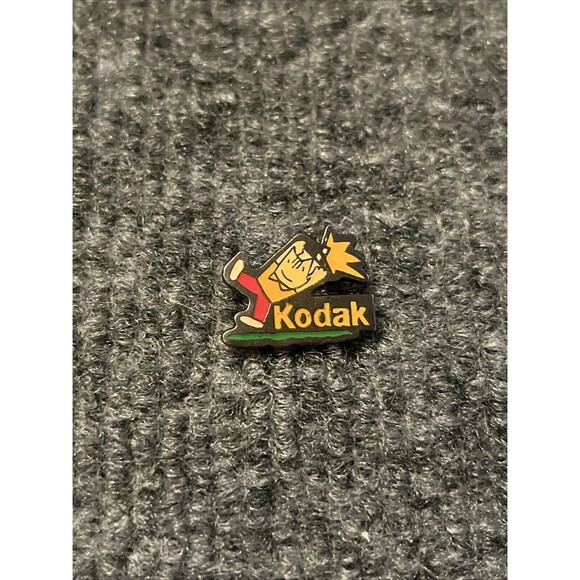 Vintage‎ 1992 Barcelona Olympics Cobi Sheepdog Mascot Kodak Lapel Hat Pin - Picture 1 of 3